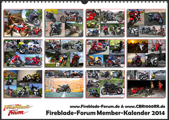 Fireblade-Forum Kalender 2014