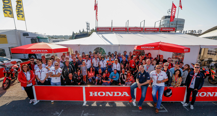 Honda Fireblade Vip-Event beim Superbike*IDM Finale auf dem Hockenheimring (Foto: Fw-Fotografie)